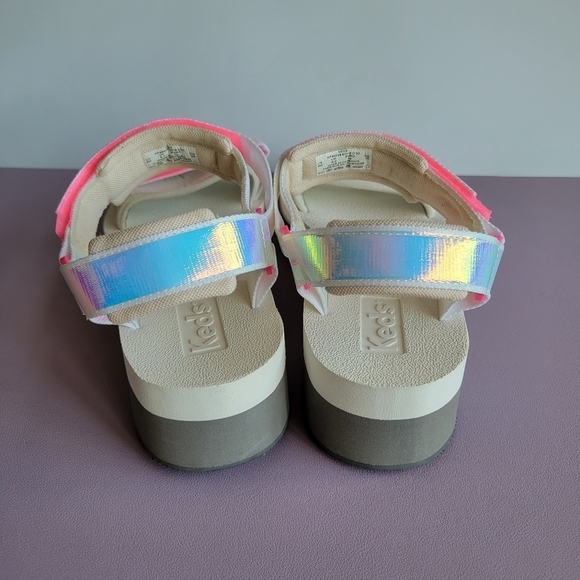 Keds Trio Platform Iridescent Women's Sandals Size 9 - Picture 7 of 10